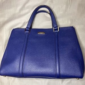 Kate Spade Navy Blue Purse Bag Great Condition!